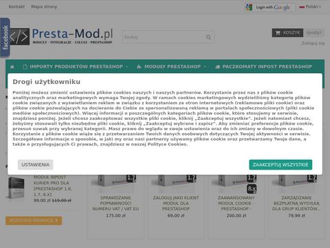 Presta-mod.pl import produktów