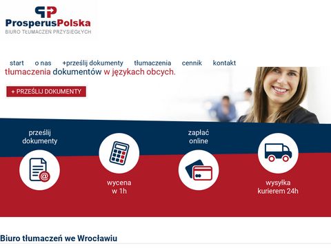Prosperus Polska rejestracja samochodu