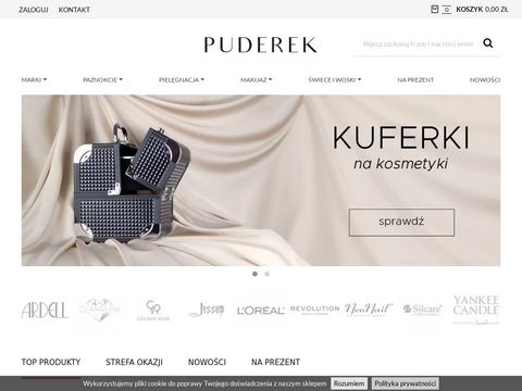 Puderek.com.pl - drogeria internetowa