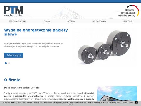 Ptm-mechatronics.pl systemy pneumatyczne
