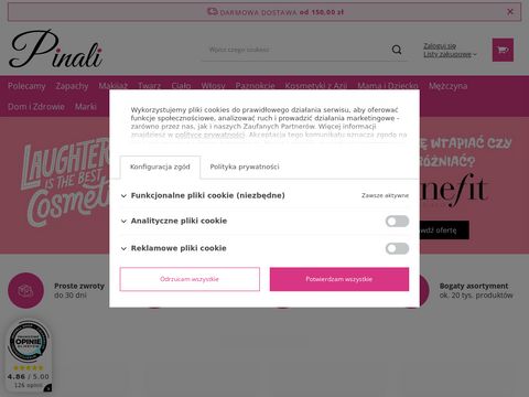 Pinali.pl tanie kosmetyki online