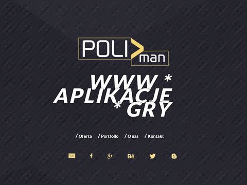 Poliman.pl tworzenie stron internetowych