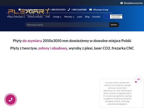 Plexart.com.pl - tworzywa sztuczne