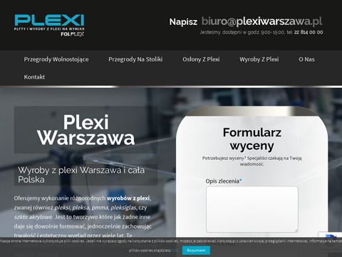 Plexiwarszawa.pl - logo i reklamy