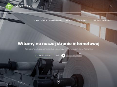 Pabiantex.com.pl - tkaniny szklane