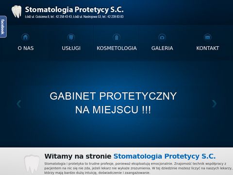 PerlowyUsmiech.pl - naprawa protez Łódź