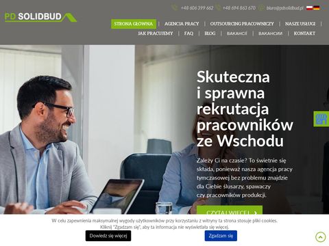 Pdsolidbud.pl agencja pracowników