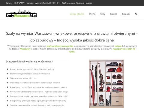 Szafywarszawa24.pl do zabudowy