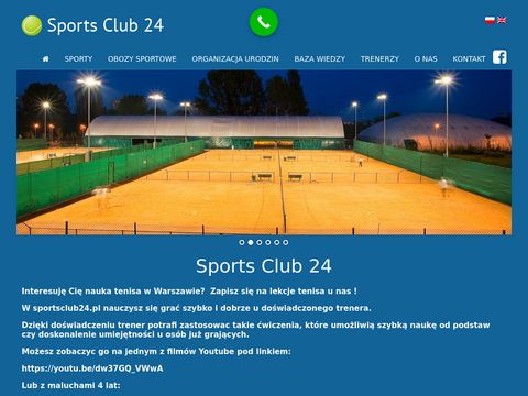 Sports Club 24 - nauka gry w tenisa