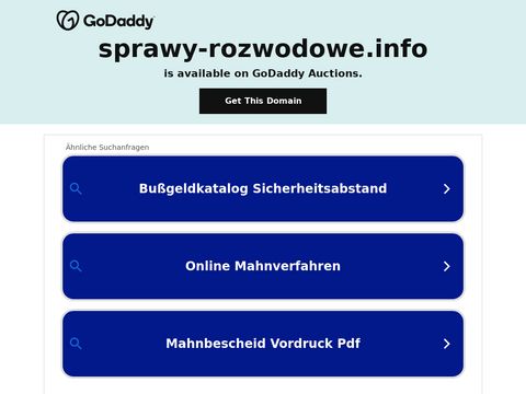 Sprawy-rozwodowe.info - adwokat Warszawa