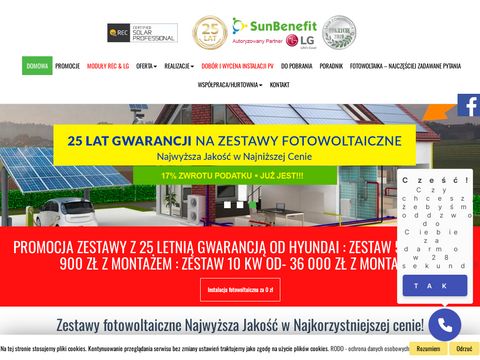 Sunbenefit.pl dotacje na fotowoltaiki Śląsk