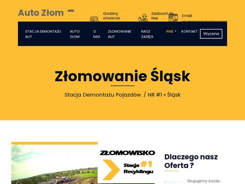 Stacjademontazuaut.pl auto złomowanie - skup
