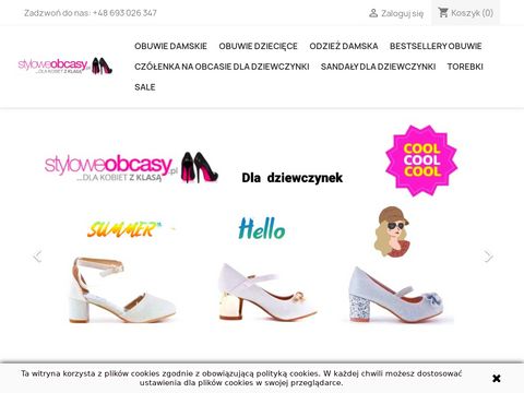Styloweobcasy.pl sklep z obuwiem damskim