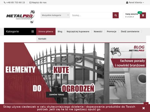 Sklep.metalpro.pl zawiasy do bram