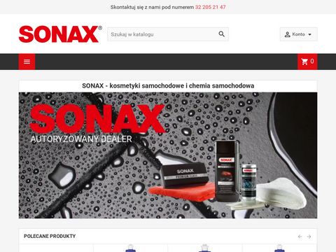 Sonax - środki do myjni samochodowych