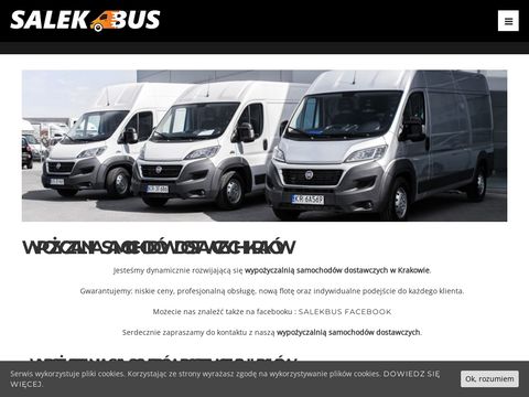 Salekbus.pl wypożyczalnia aut dostawczych