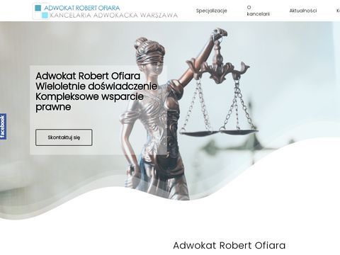 Robertofiara.pl adwokat z Warszawy