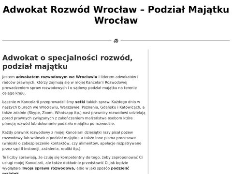 Rozwod-i-podzial-majatku.pl Wrocław