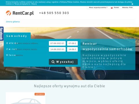 Rentcar.pl wynajem samochodu Pyrzowice