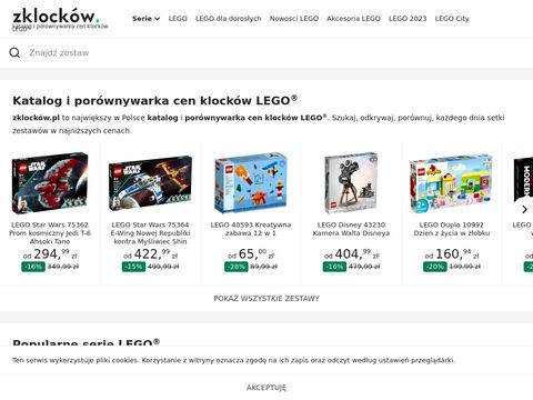 Zklockow.pl - lego katalog