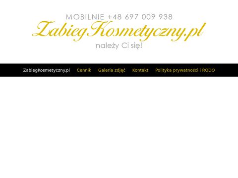 Zabiegkosmetyczny.pl mobilne usługi