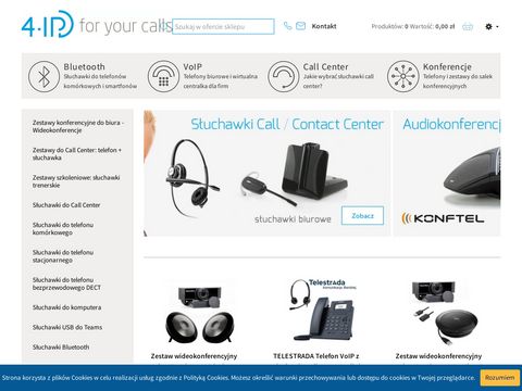 4IP.pl - telefony VoIP i słuchawki