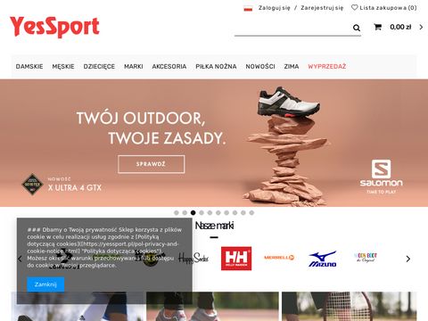 Yessport.pl - sklep z butami sportowymi