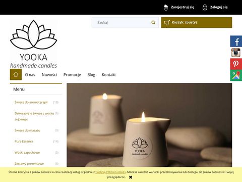 Yooka.pl - producent świec sojowych