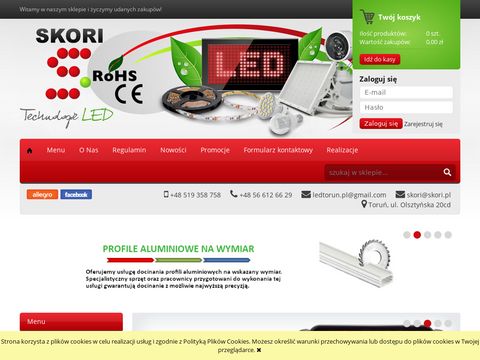 Skori.pl akcesoria LED