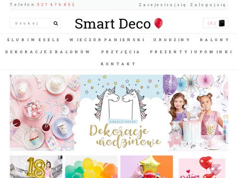 Smart Deco - dekoracje urodzinowe