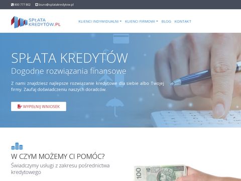 Splatakredytow.pl - spłać kredyt