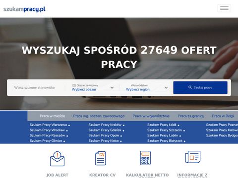Szukampracy.pl - ogłoszenia praca