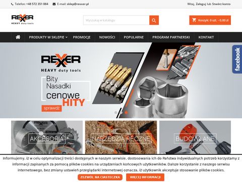 Rexxer.pl - narzędzia sklep online