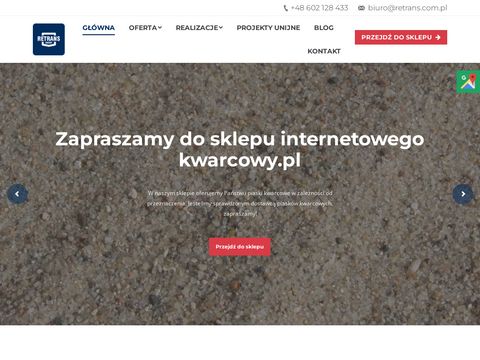 Retrans.com.pl - piasek kwarcowy