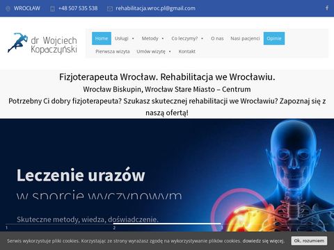 Rehabilitacja.wroc.pl fizjoterapeuta