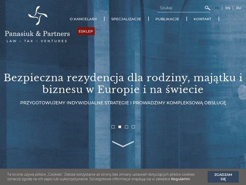 Panasiuk.com.pl kancelaria inwestycyjna