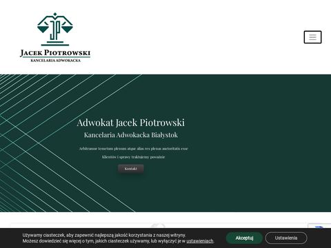 Piotrowski.bialystok.pl kancelaria adwokacka