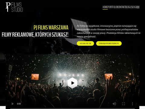 Pjfilmsstudio.pl filmowe w Warszawie