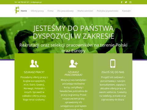 Plusjob.pl agencja pracy w Polsce