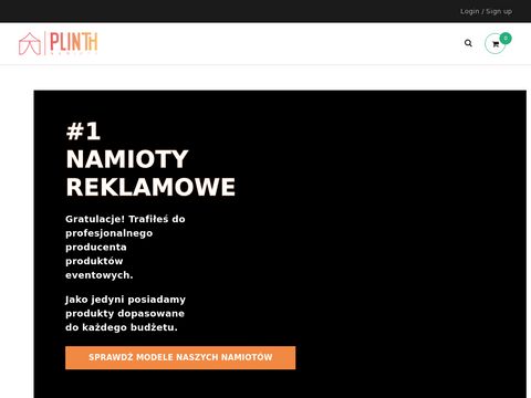 Plinth.pl - namioty reklamowe