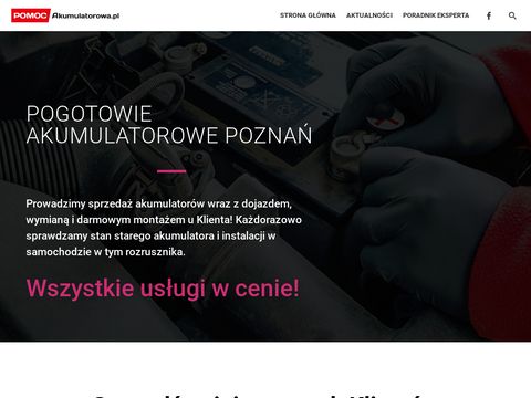 Pomocakumulatorowa.pl pogotowie akumulatorowe