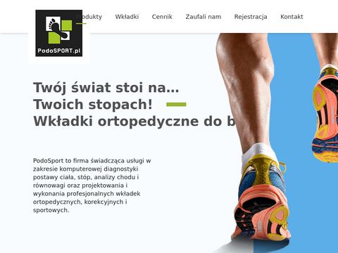 Podosport.pl wkładki ortopedyczne Kraków