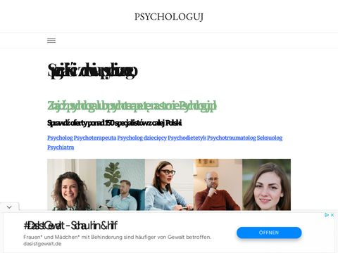 Psychologuj.pl - znajdź psychologa