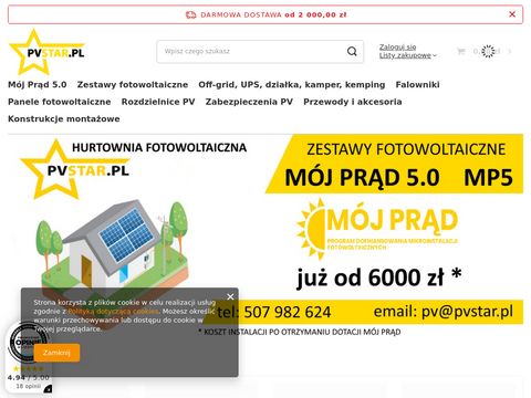 Pvstar.pl hurtownia fotowoltaiczna