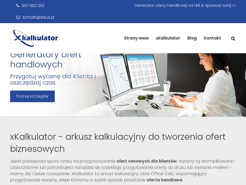 Xblue.pl - szablon oferty