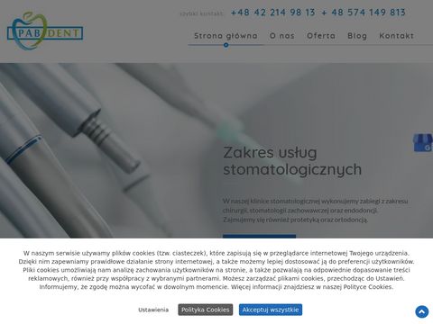 Pabdent.pl - leczenie kanałowe Pabianice