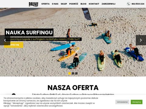 Palikisurf.pl - Chałupy surfing