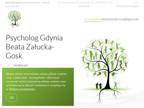 Pomocwlabiryncie.pl - psycholog Gdynia