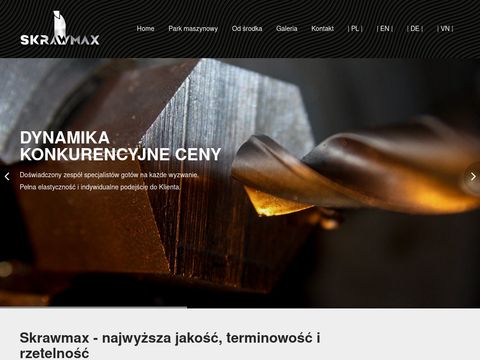 Skrawmax.pl - cnc obróbka