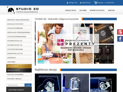 Studio3d.com.pl - grawer na szkle